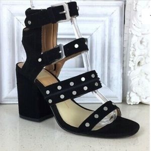 Dolce Vita black strap heels